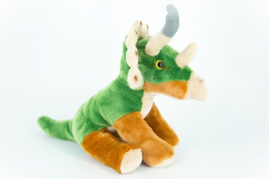 Triceratops plush green - DinoParc