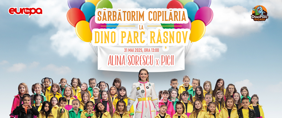 Start de vară la Dino Parc Râșnov, cu un concert special Alina Sorescu x Picii, dedicat Zilei Copilului
