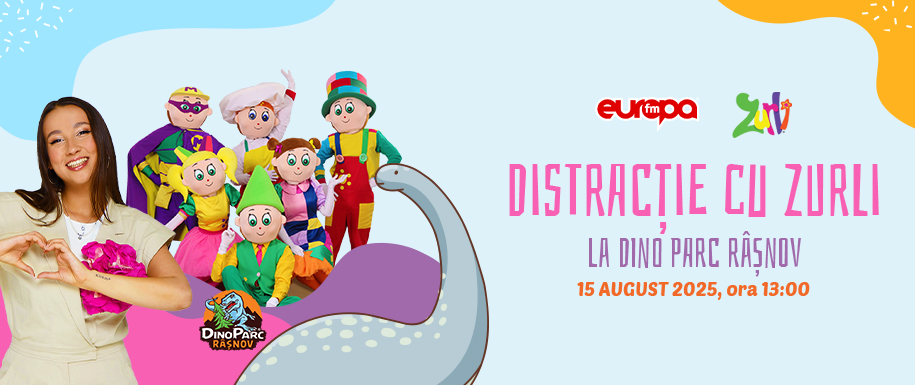 Zurli dă petrecere pe tărâmul dinozaurilor!